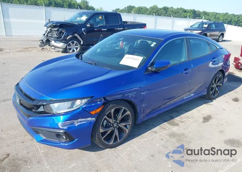 2021 Honda Civic Sport from USA, damaged, VIN 2HGFC2F85MH536651